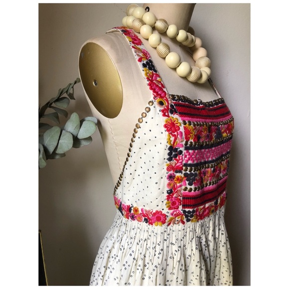 Ulla Johnson
Women's White Razi Embroidered Printed Linen Cotton-blend Jumpsuit - Picture 4 of 16